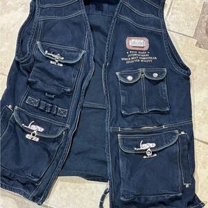 Men's Black Utility Vest